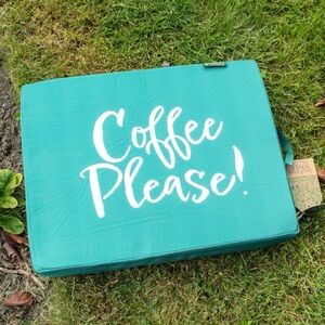 Gardening Knee Pad Cushion Chair Removable Washable Cover Handle Memory Foam